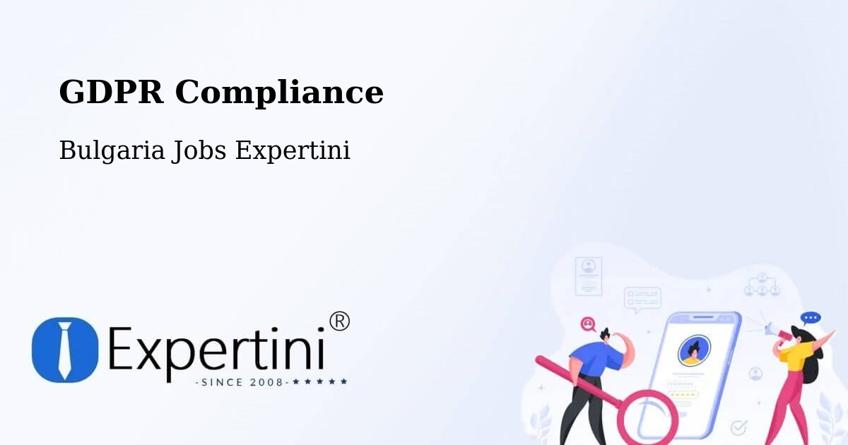 EU GDPR Compliance Statement – Tryavna - Bulgaria Jobs Expertini